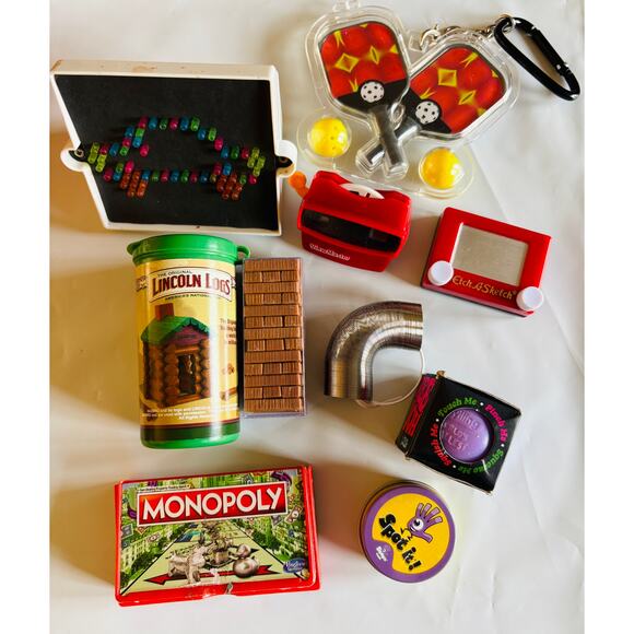 Lot of Miniature Collection of Classic Toys and Games - 10PCS - Picture 1 of 6